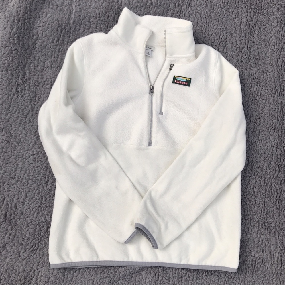 L.L Bean Fleece Quarter Zip